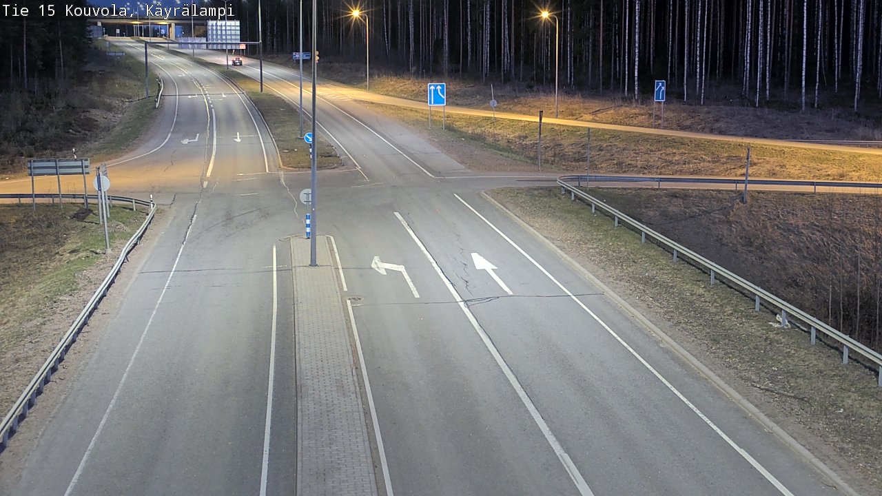 Kelikamerat Kuva Tie 15 Kouvola, Käyrälampi, Kouvola, Kymenlaakso