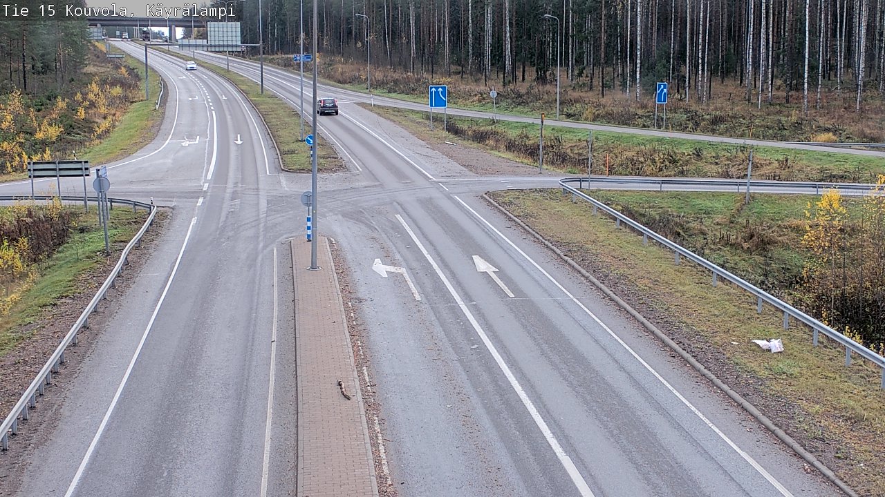 Kelikamerat Kuva Tie 15 Kouvola, Käyrälampi, Kouvola, Kymenlaakso