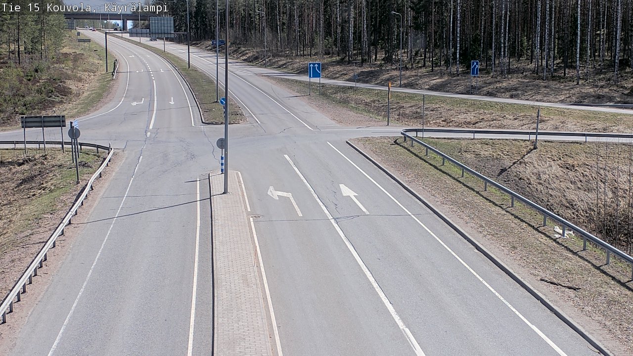 Kelikamerat Kuva Tie 15 Kouvola, Käyrälampi, Kouvola, Kymenlaakso