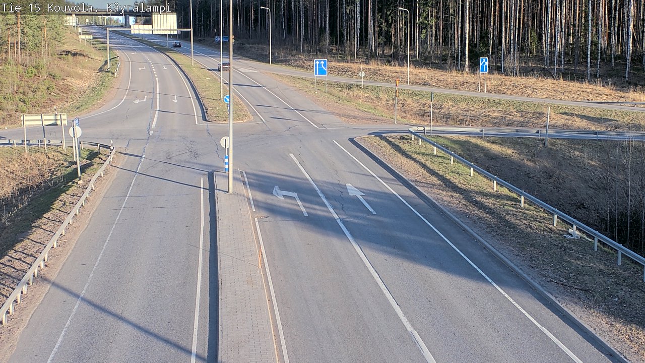 Kelikamerat Kuva Tie 15 Kouvola, Käyrälampi, Kouvola, Kymenlaakso
