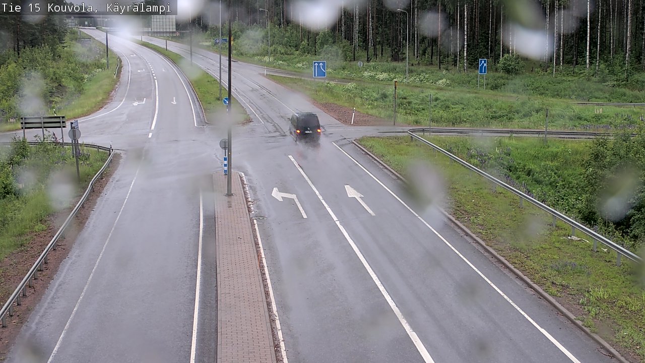Kelikamerat Kuva Tie 15 Kouvola, Käyrälampi, Kouvola, Kymenlaakso