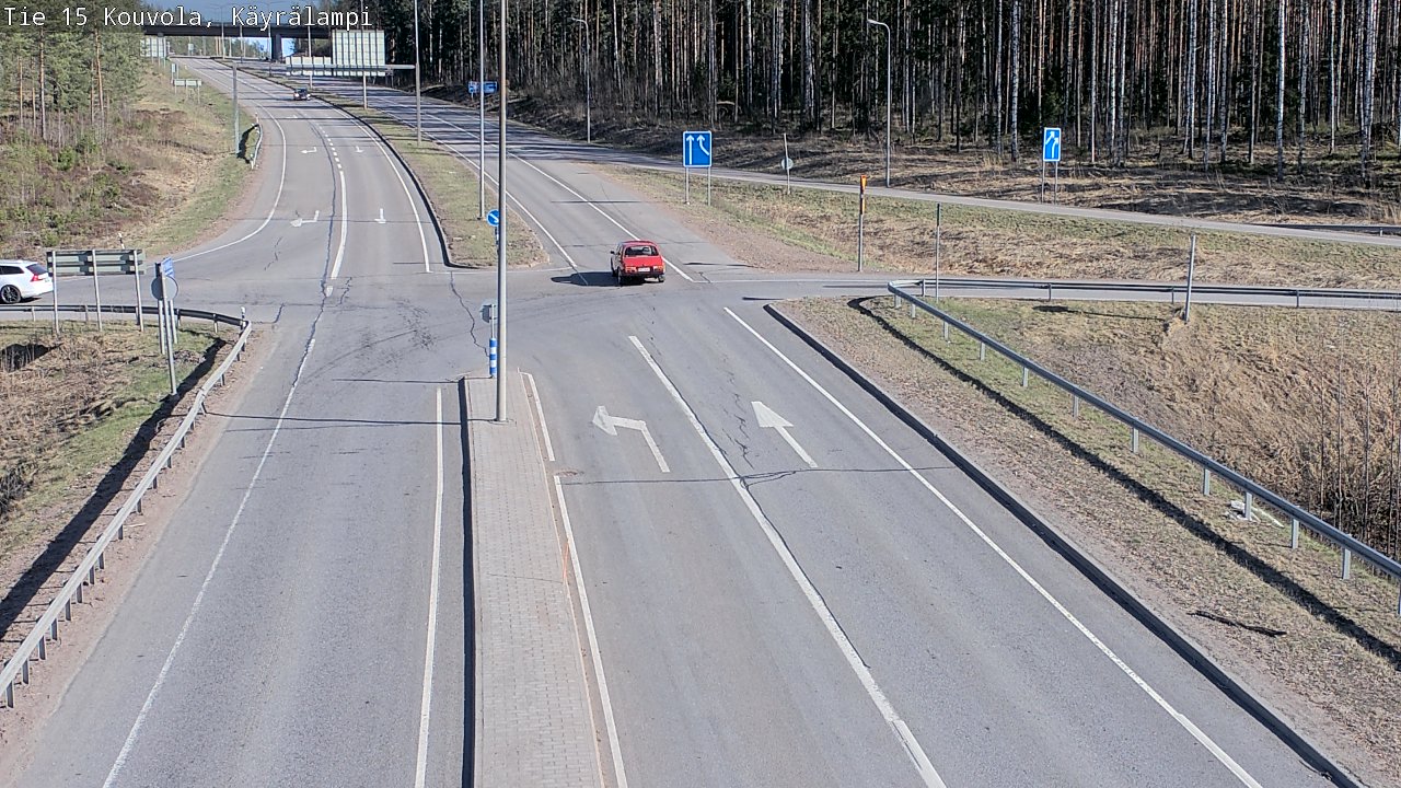 Kelikamerat Kuva Tie 15 Kouvola, Käyrälampi, Kouvola, Kymenlaakso