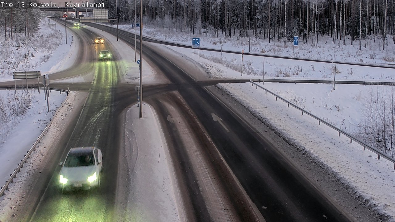 Kelikamerat Kuva Tie 15 Kouvola, Käyrälampi, Kouvola, Kymenlaakso