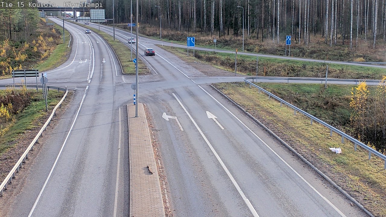 Kelikamerat Kuva Tie 15 Kouvola, Käyrälampi, Kouvola, Kymenlaakso