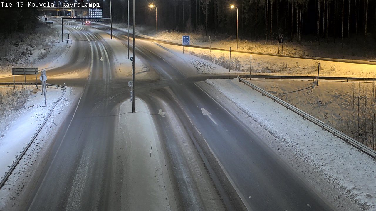 Kelikamerat Kuva Tie 15 Kouvola, Käyrälampi, Kouvola, Kymenlaakso
