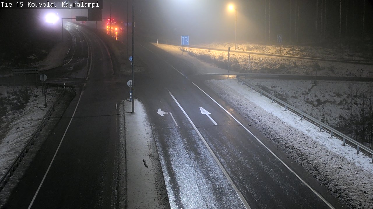 Weather Camera Image Väg 15 Kouvola, Käyrälampi, Kouvola, Kymenlaakso