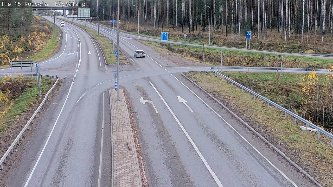 Kelikamerat Kuva Tie 15 Kouvola, Käyrälampi, Kouvola, Kymenlaakso