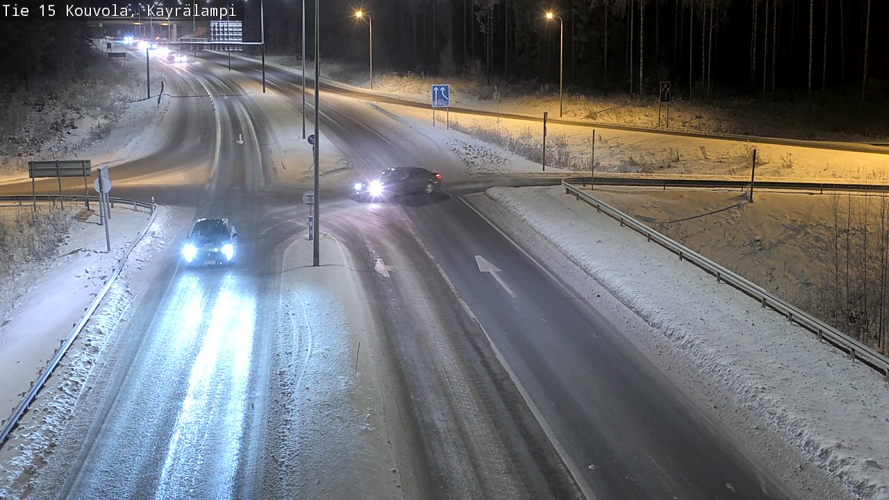 Kelikamerat Kuva Tie 15 Kouvola, Käyrälampi, Kouvola, Kymenlaakso