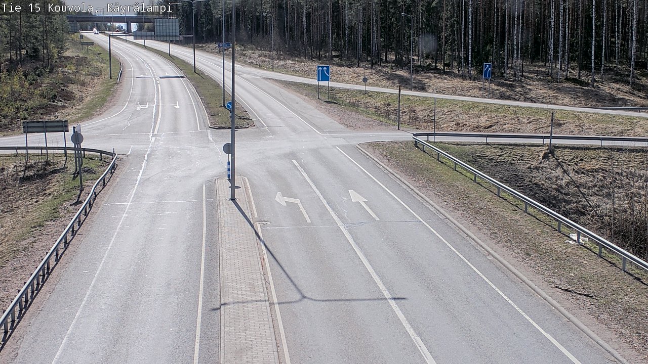 Kelikamerat Kuva Tie 15 Kouvola, Käyrälampi, Kouvola, Kymenlaakso