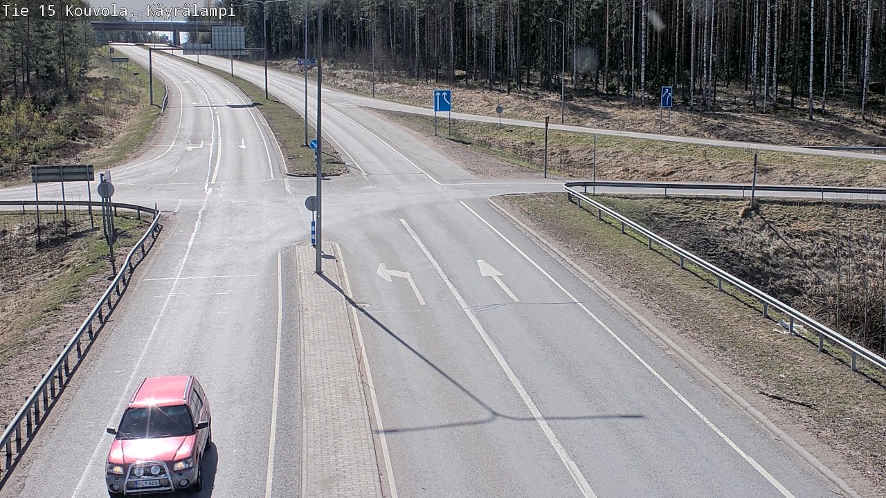 Kelikamerat Kuva Tie 15 Kouvola, Käyrälampi, Kouvola, Kymenlaakso