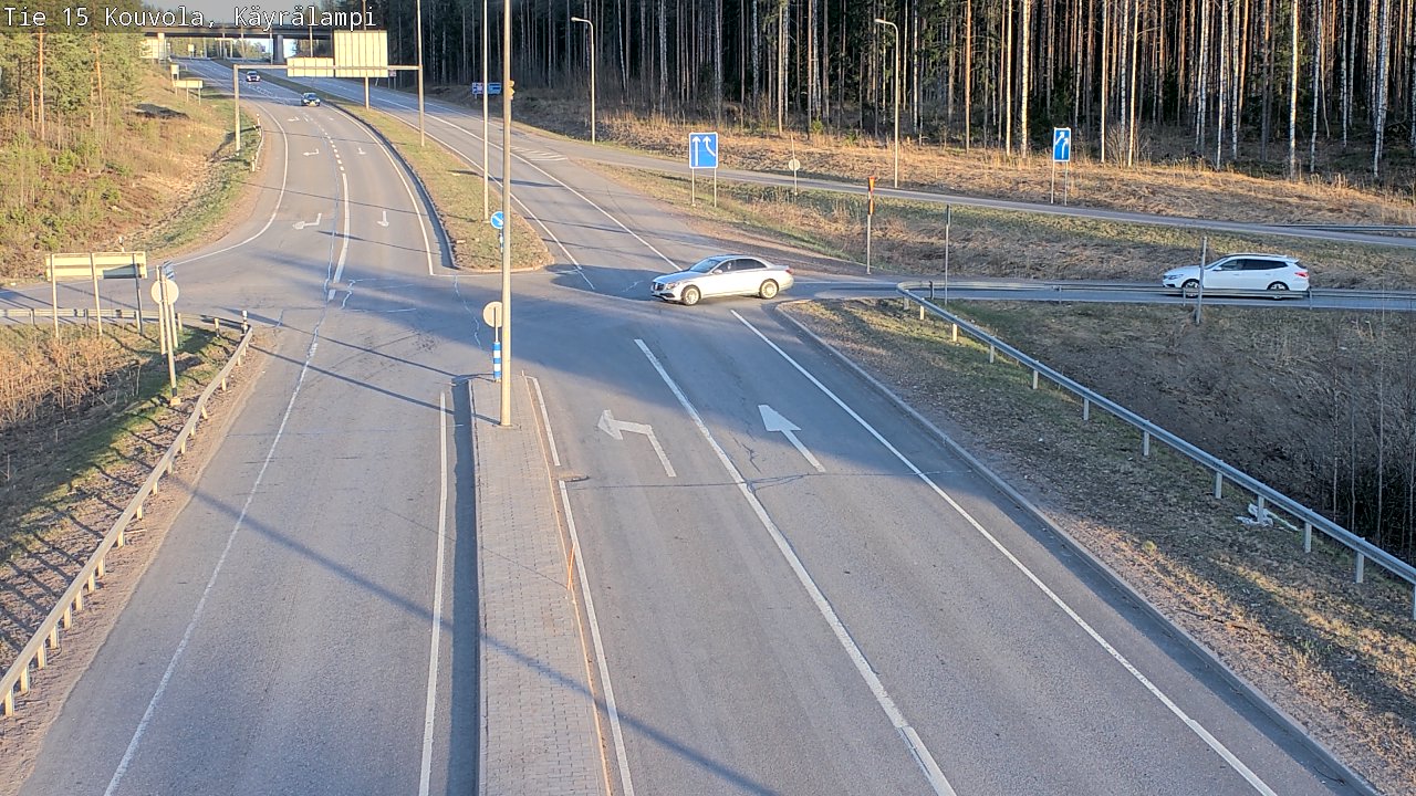 Kelikamerat Kuva Tie 15 Kouvola, Käyrälampi, Kouvola, Kymenlaakso