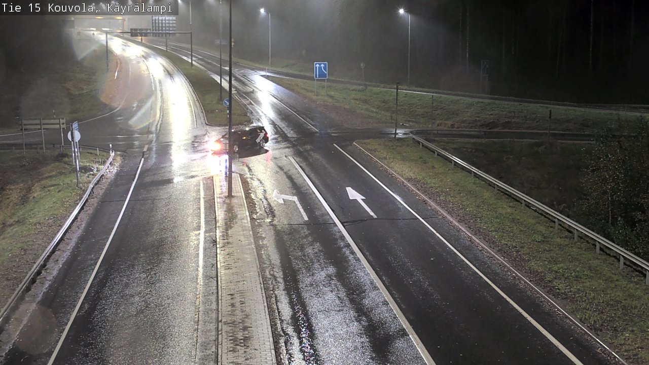 Kelikamerat Kuva Tie 15 Kouvola, Käyrälampi, Kouvola, Kymenlaakso
