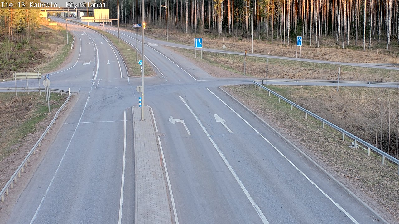 Kelikamerat Kuva Tie 15 Kouvola, Käyrälampi, Kouvola, Kymenlaakso