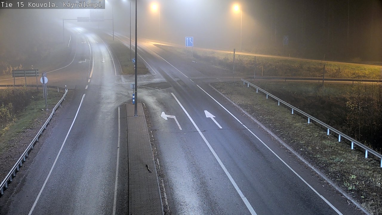 Kelikamerat Kuva Tie 15 Kouvola, Käyrälampi, Kouvola, Kymenlaakso