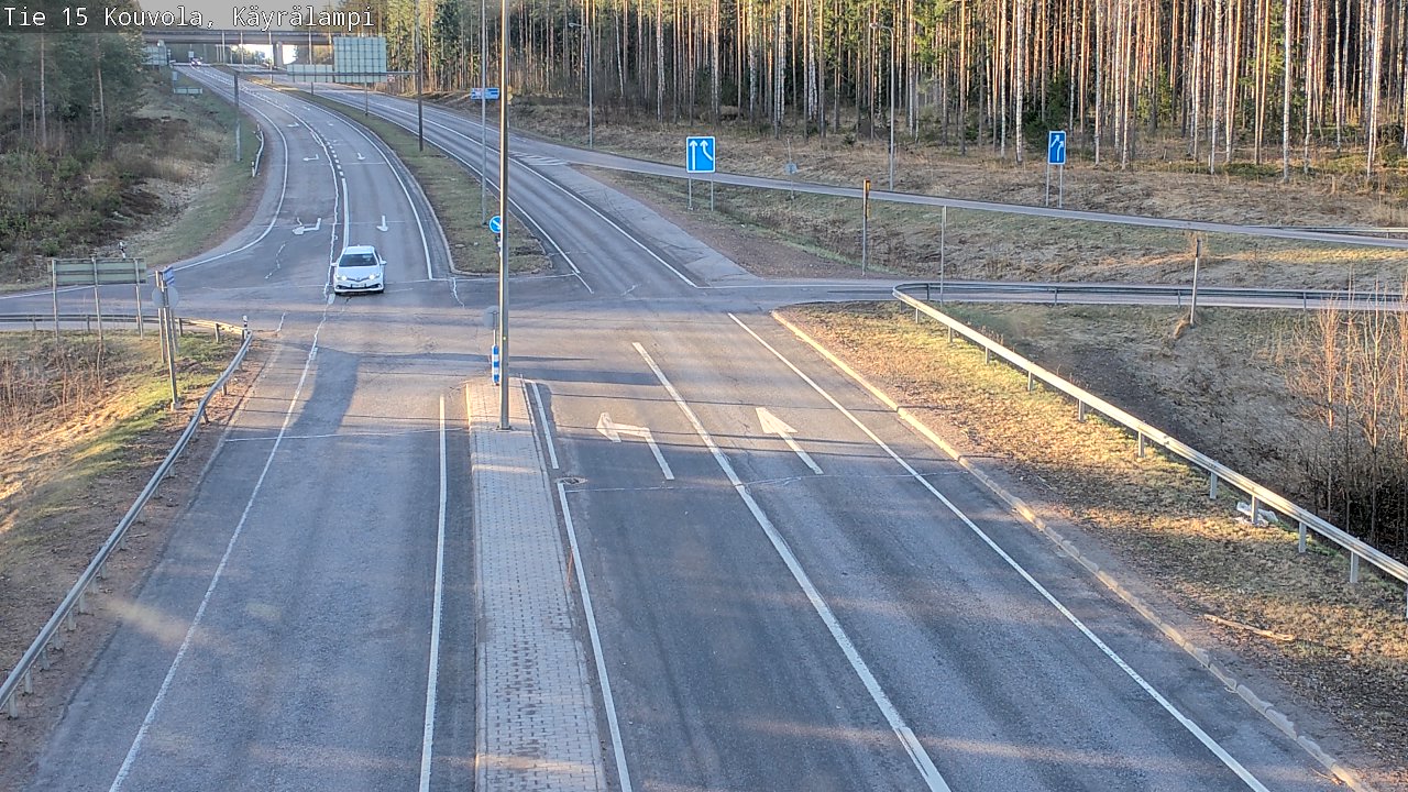 Kelikamerat Kuva Tie 15 Kouvola, Käyrälampi, Kouvola, Kymenlaakso