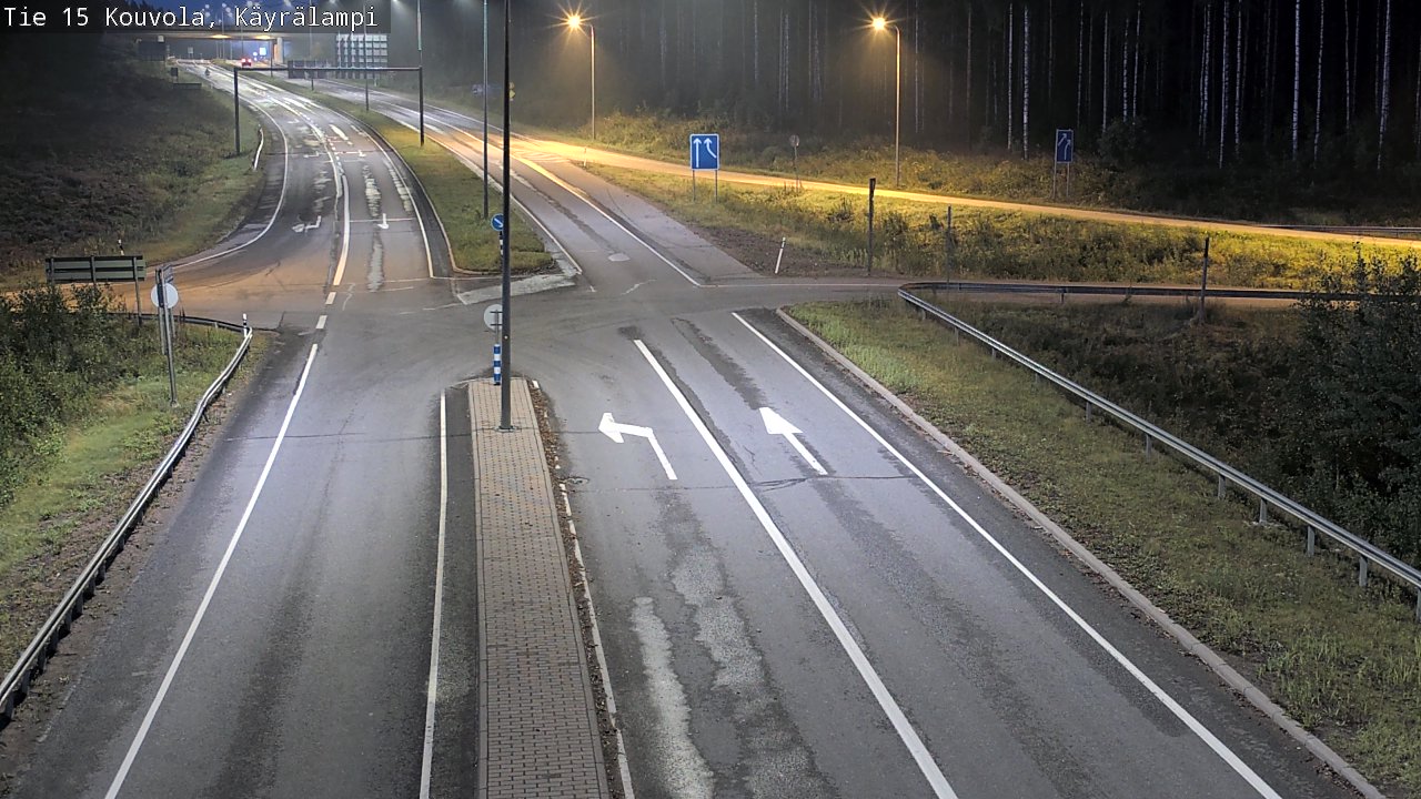 Kelikamerat Kuva Tie 15 Kouvola, Käyrälampi, Kouvola, Kymenlaakso