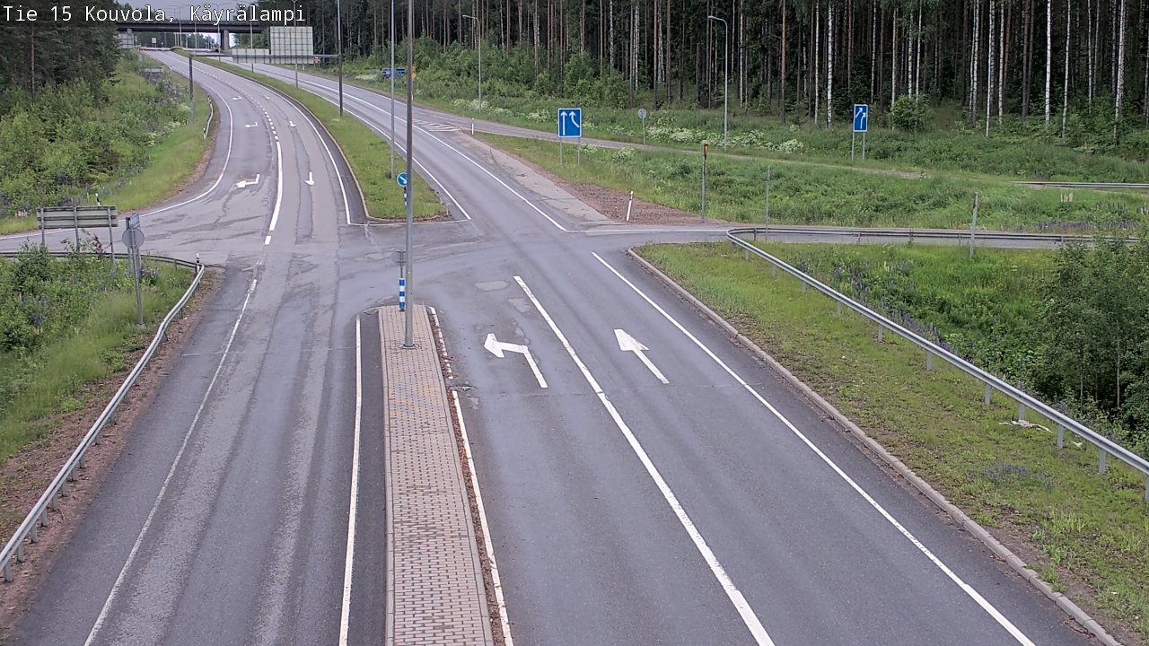 Kelikamerat Kuva Tie 15 Kouvola, Käyrälampi, Kouvola, Kymenlaakso