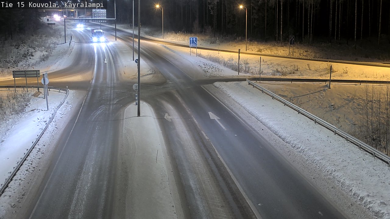 Kelikamerat Kuva Tie 15 Kouvola, Käyrälampi, Kouvola, Kymenlaakso