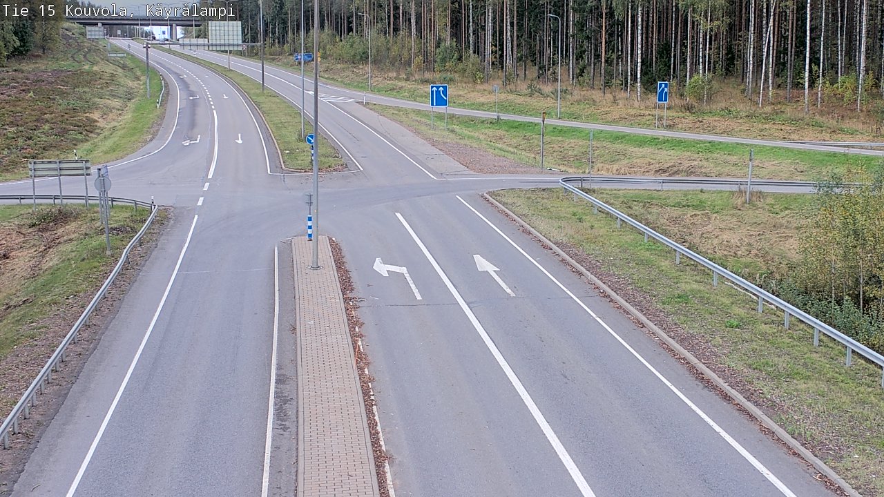 Kelikamerat Kuva Tie 15 Kouvola, Käyrälampi, Kouvola, Kymenlaakso