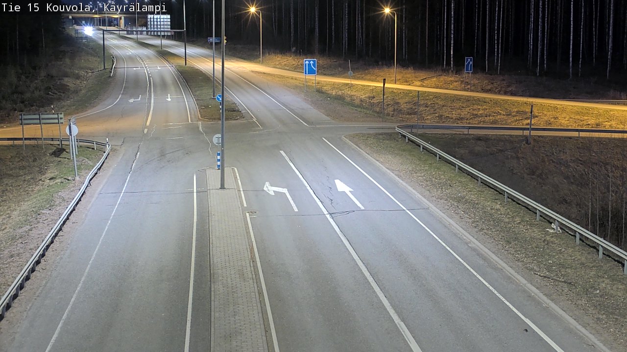 Kelikamerat Kuva Tie 15 Kouvola, Käyrälampi, Kouvola, Kymenlaakso