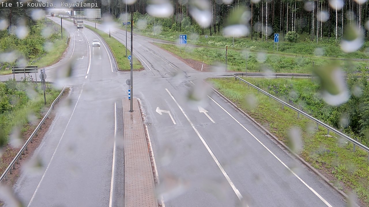 Kelikamerat Kuva Tie 15 Kouvola, Käyrälampi, Kouvola, Kymenlaakso