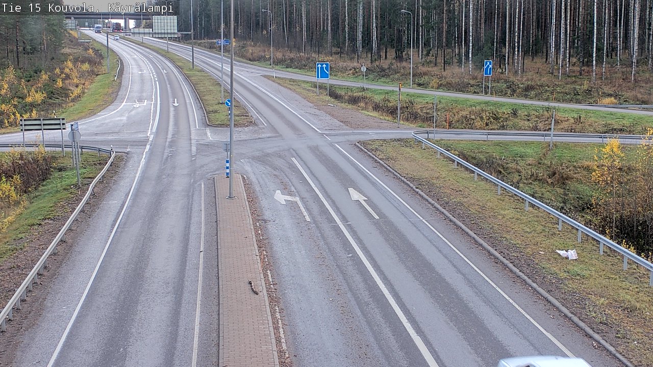 Kelikamerat Kuva Tie 15 Kouvola, Käyrälampi, Kouvola, Kymenlaakso