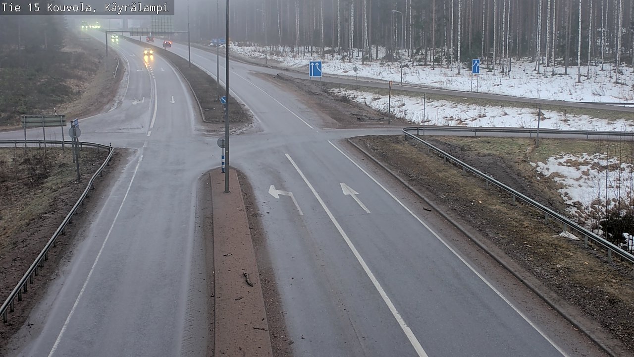 Kelikamerat Kuva Tie 15 Kouvola, Käyrälampi, Kouvola, Kymenlaakso