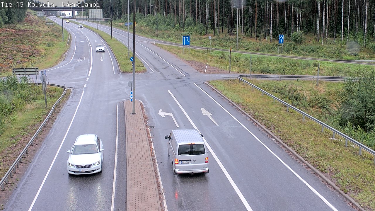 Kelikamerat Kuva Tie 15 Kouvola, Käyrälampi, Kouvola, Kymenlaakso