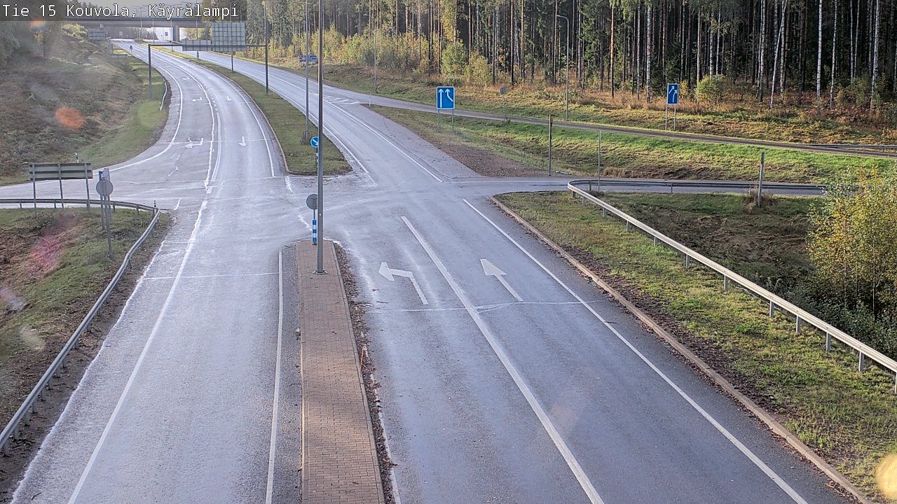Kelikamerat Kuva Tie 15 Kouvola, Käyrälampi, Kouvola, Kymenlaakso