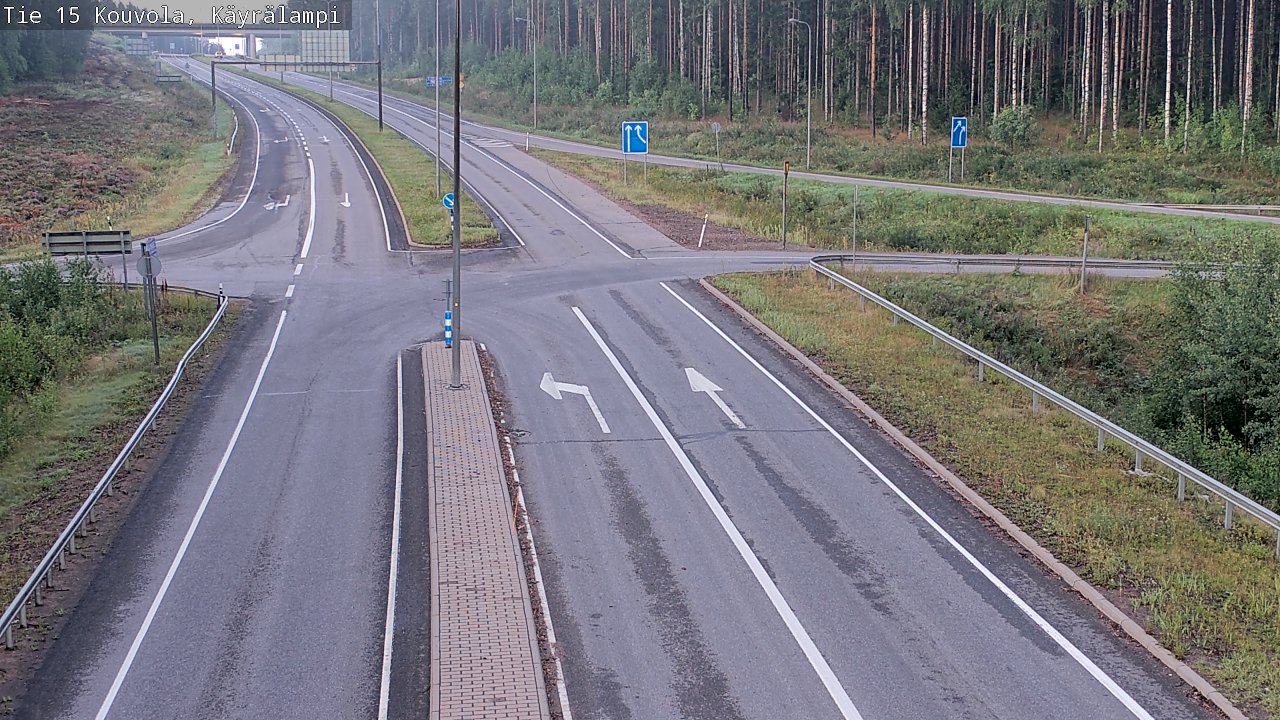 Kelikamerat Kuva Tie 15 Kouvola, Käyrälampi, Kouvola, Kymenlaakso
