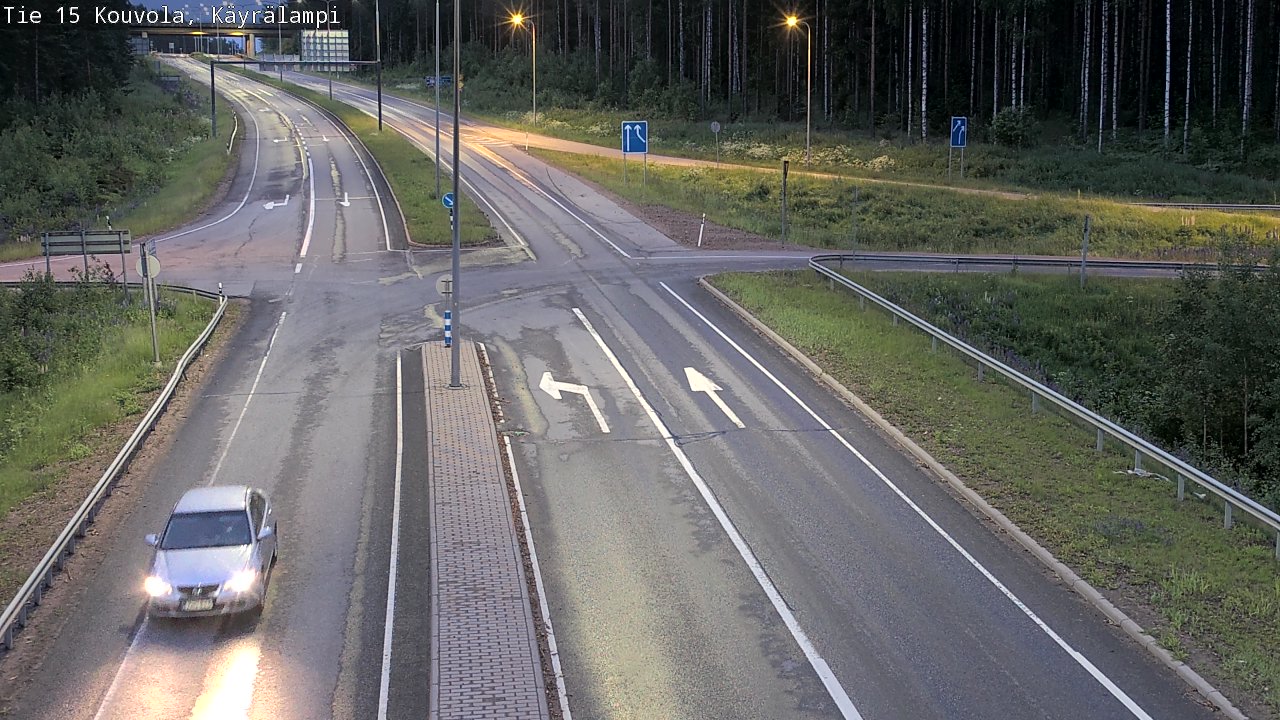 Kelikamerat Kuva Tie 15 Kouvola, Käyrälampi, Kouvola, Kymenlaakso