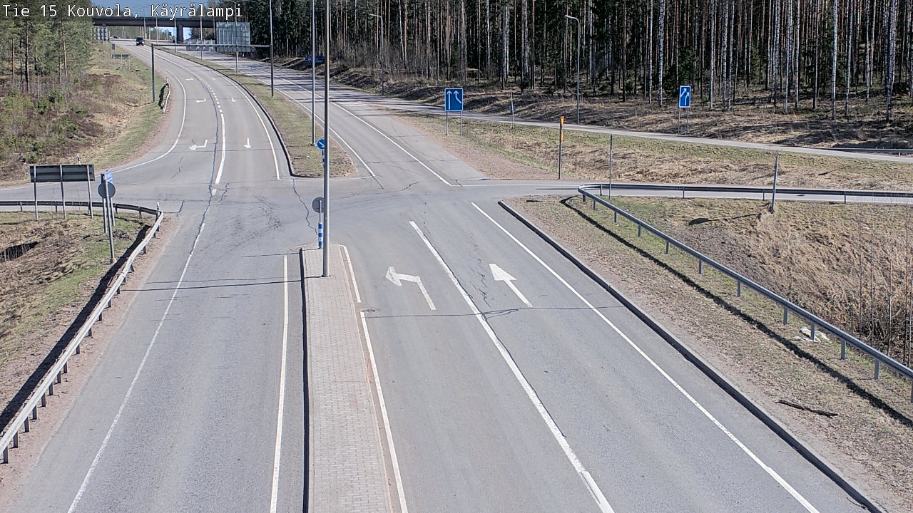 Kelikamerat Kuva Tie 15 Kouvola, Käyrälampi, Kouvola, Kymenlaakso