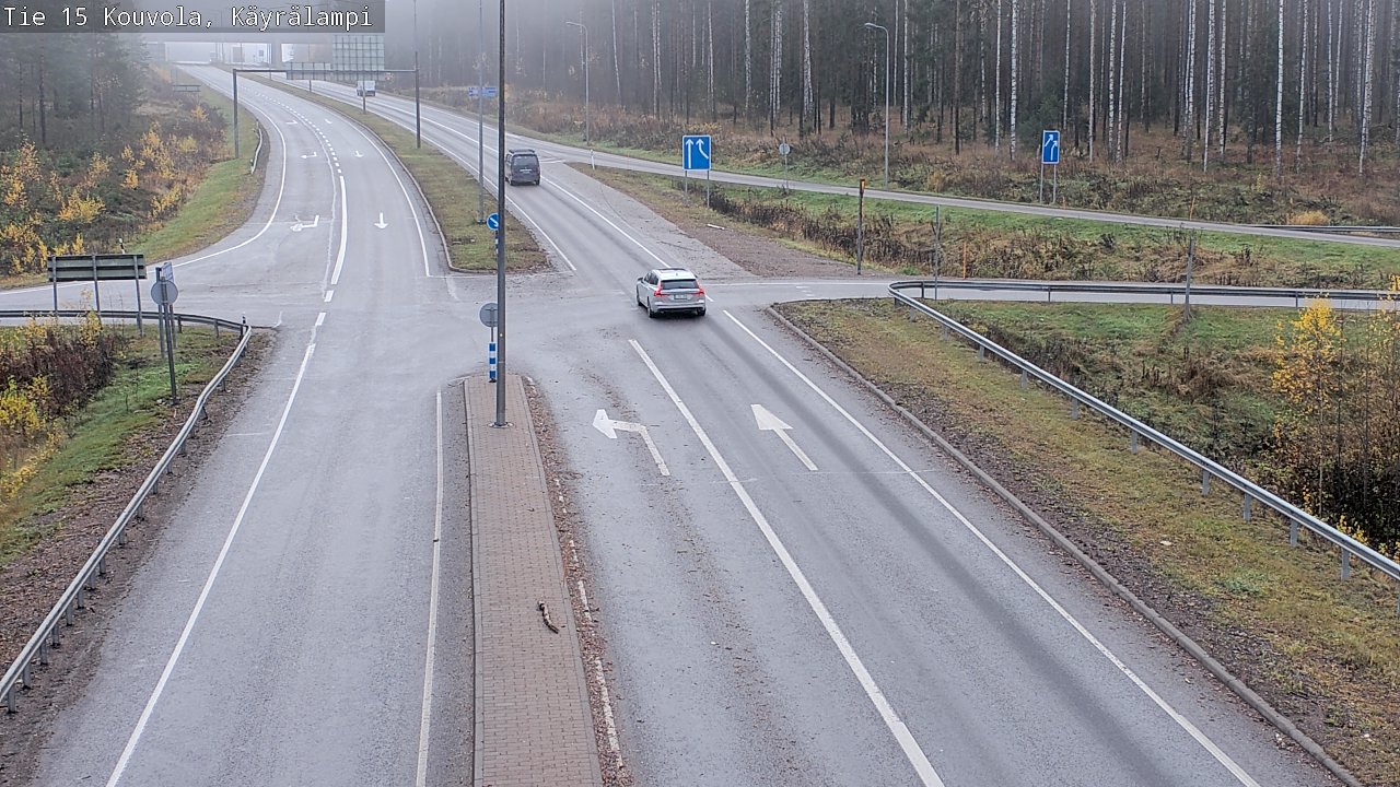 Kelikamerat Kuva Tie 15 Kouvola, Käyrälampi, Kouvola, Kymenlaakso