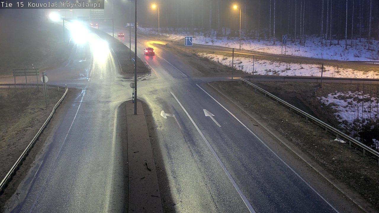 Kelikamerat Kuva Tie 15 Kouvola, Käyrälampi, Kouvola, Kymenlaakso