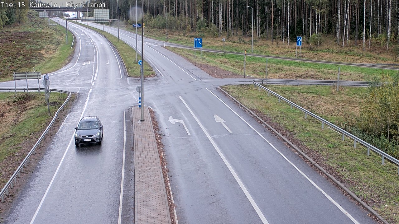 Kelikamerat Kuva Tie 15 Kouvola, Käyrälampi, Kouvola, Kymenlaakso