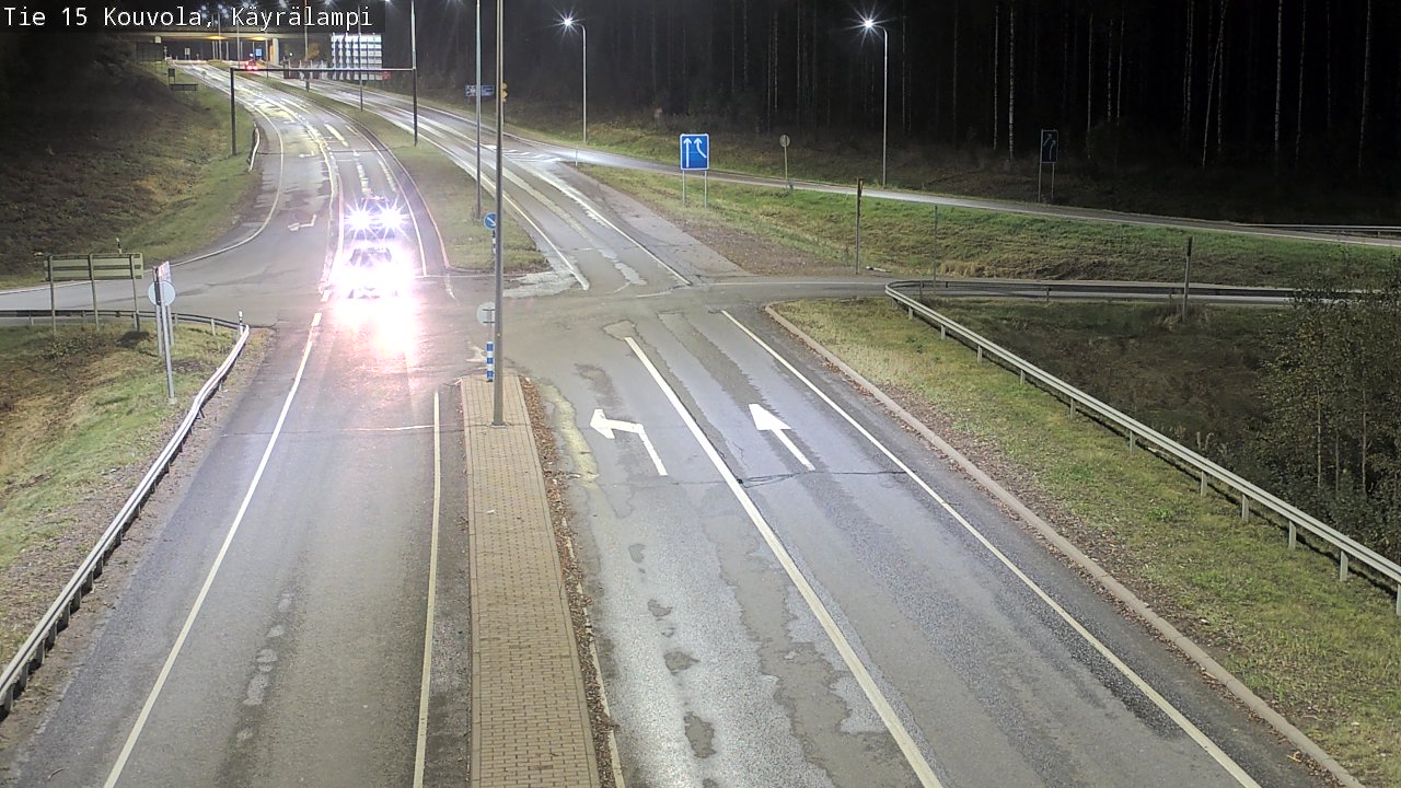 Kelikamerat Kuva Tie 15 Kouvola, Käyrälampi, Kouvola, Kymenlaakso
