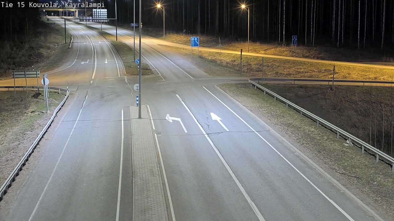 Kelikamerat Kuva Tie 15 Kouvola, Käyrälampi, Kouvola, Kymenlaakso