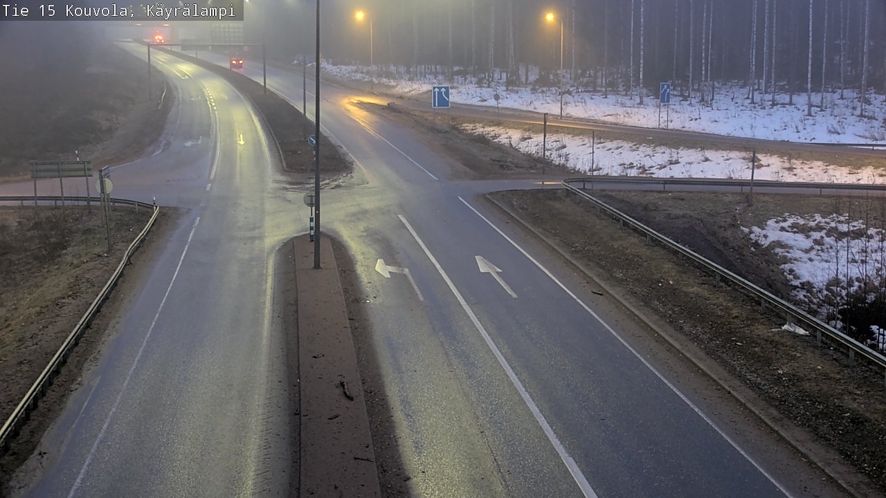 Kelikamerat Kuva Tie 15 Kouvola, Käyrälampi, Kouvola, Kymenlaakso