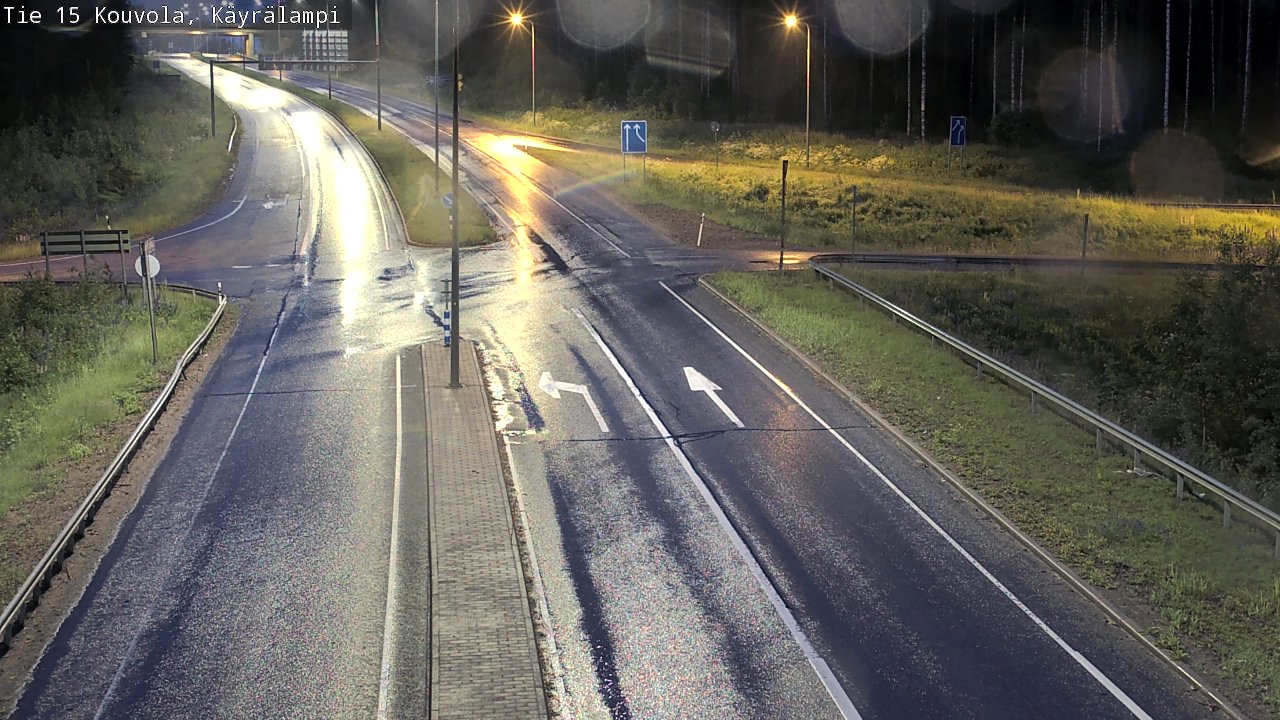 Kelikamerat Kuva Tie 15 Kouvola, Käyrälampi, Kouvola, Kymenlaakso