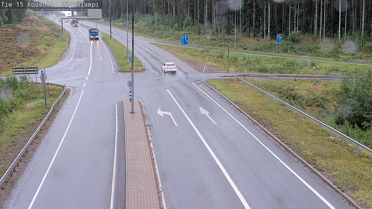 Kelikamerat Kuva Tie 15 Kouvola, Käyrälampi, Kouvola, Kymenlaakso