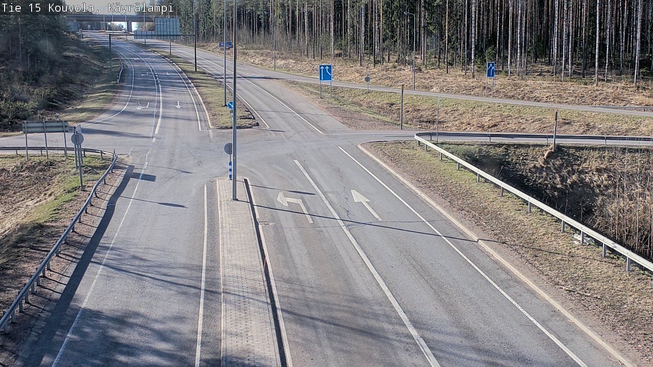 Kelikamerat Kuva Tie 15 Kouvola, Käyrälampi, Kouvola, Kymenlaakso