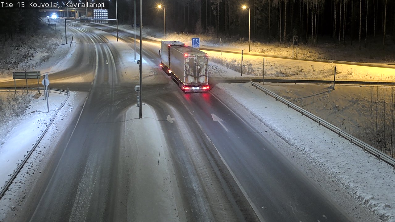 Kelikamerat Kuva Tie 15 Kouvola, Käyrälampi, Kouvola, Kymenlaakso