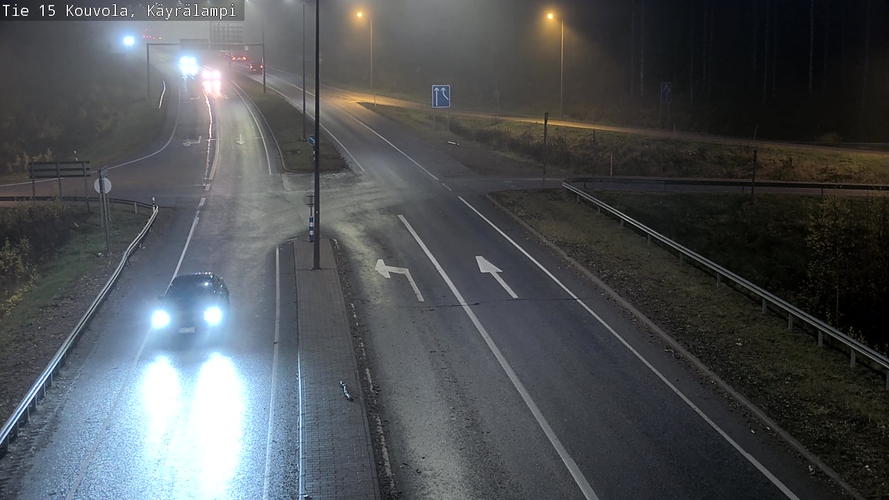 Kelikamerat Kuva Tie 15 Kouvola, Käyrälampi, Kouvola, Kymenlaakso