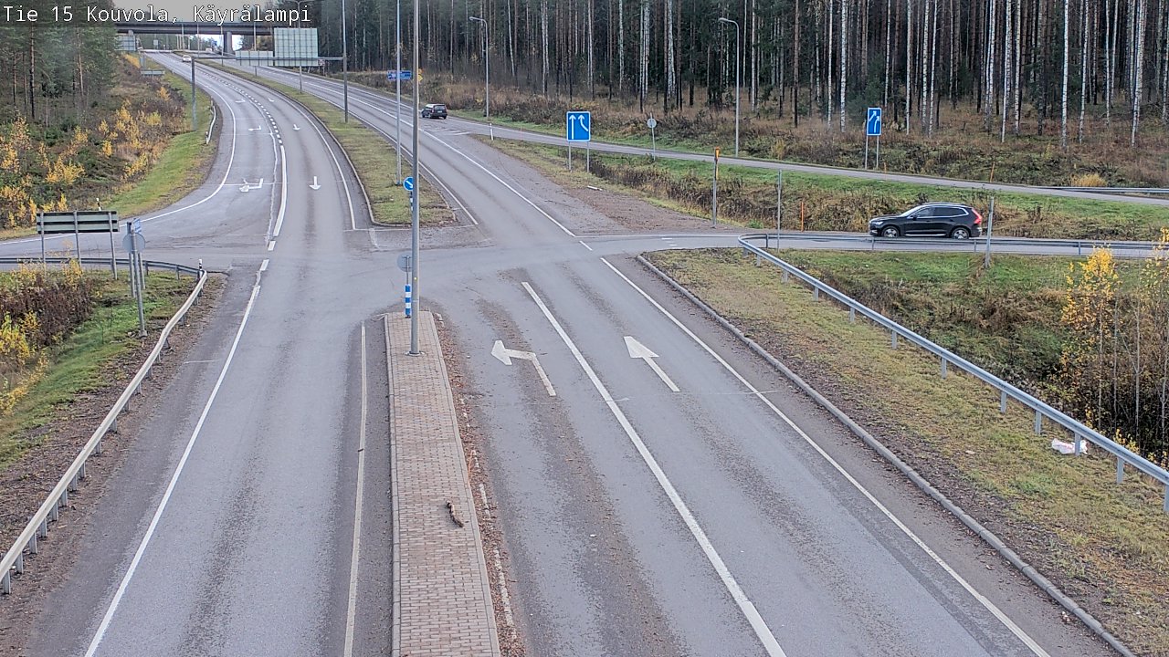 Kelikamerat Kuva Tie 15 Kouvola, Käyrälampi, Kouvola, Kymenlaakso