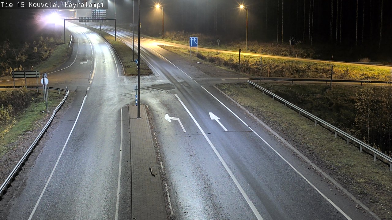 Kelikamerat Kuva Tie 15 Kouvola, Käyrälampi, Kouvola, Kymenlaakso