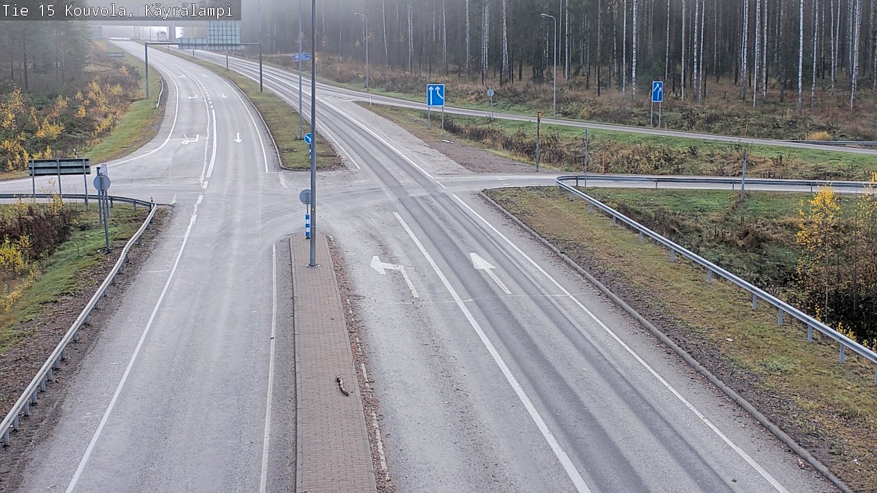 Kelikamerat Kuva Tie 15 Kouvola, Käyrälampi, Kouvola, Kymenlaakso