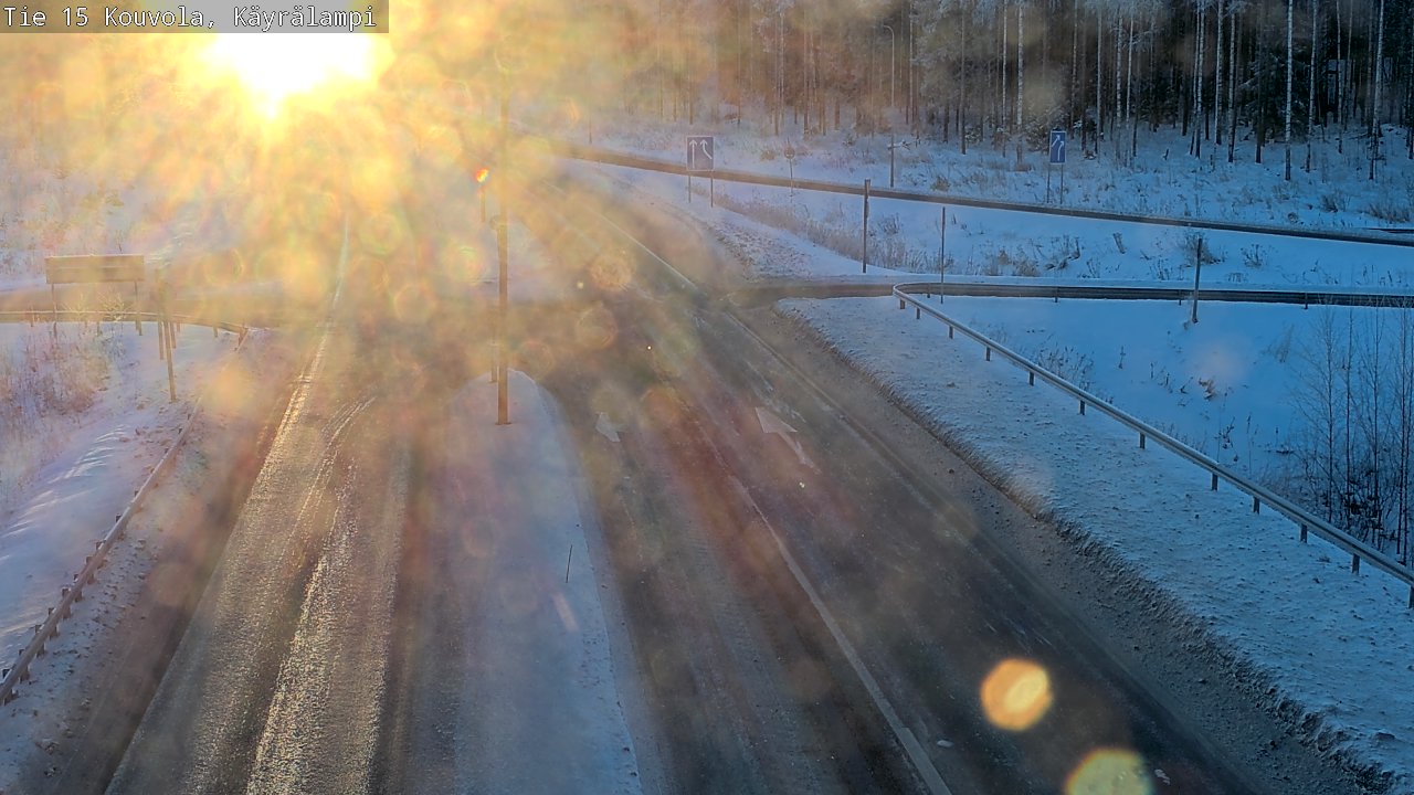 Kelikamerat Kuva Tie 15 Kouvola, Käyrälampi, Kouvola, Kymenlaakso