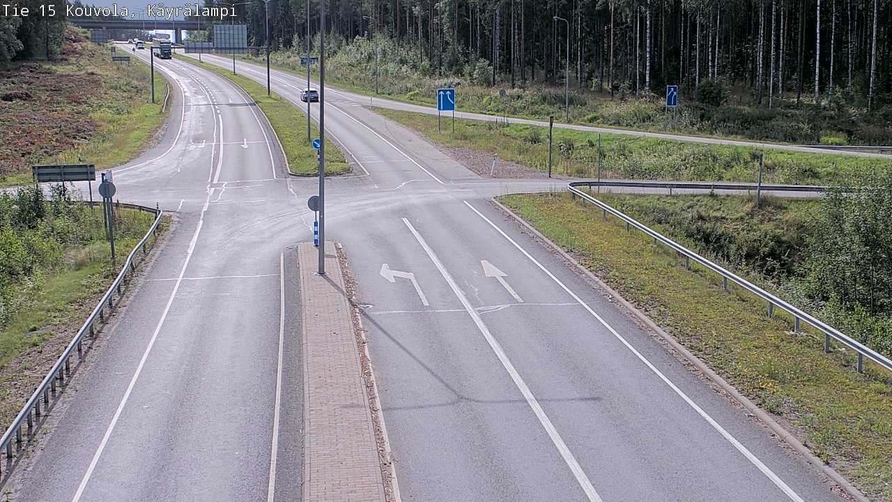 Kelikamerat Kuva Tie 15 Kouvola, Käyrälampi, Kouvola, Kymenlaakso