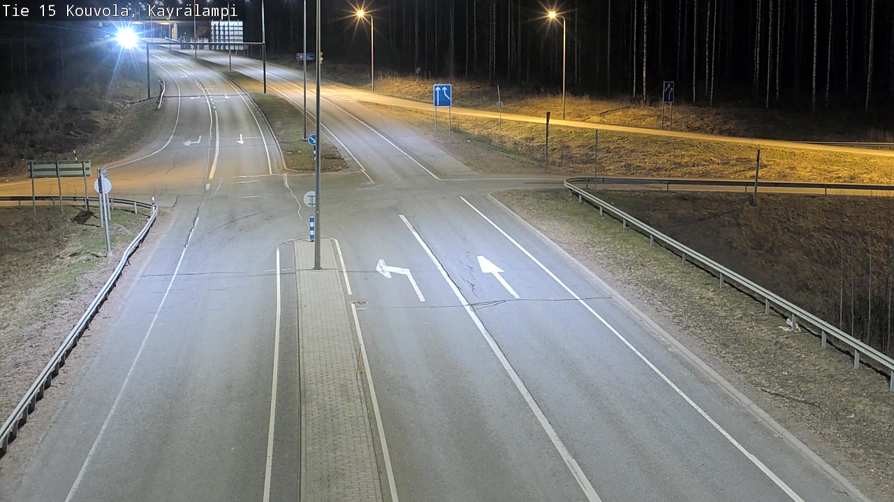 Kelikamerat Kuva Tie 15 Kouvola, Käyrälampi, Kouvola, Kymenlaakso