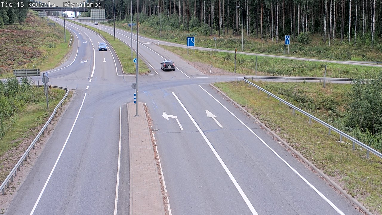 Kelikamerat Kuva Tie 15 Kouvola, Käyrälampi, Kouvola, Kymenlaakso